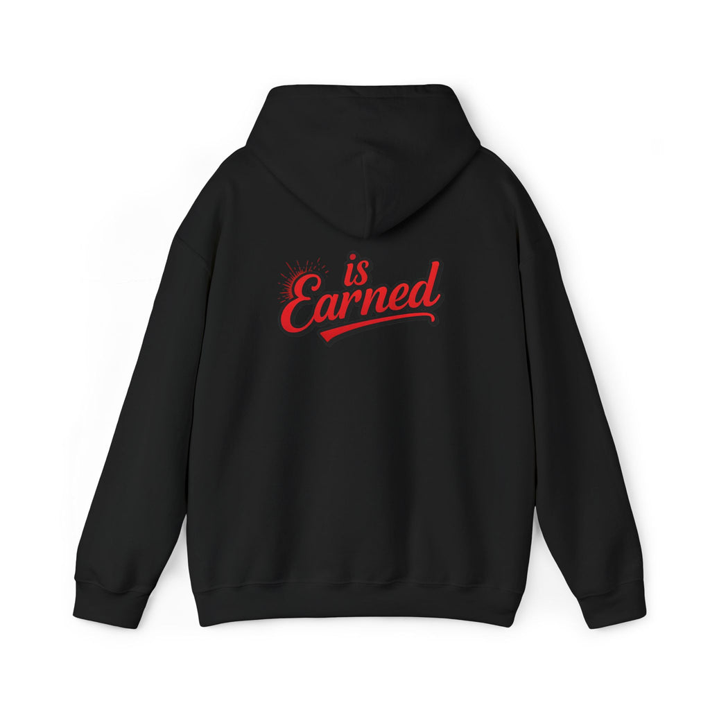 Respect Is Earned hoodie | Script varsity style sweatshirt
