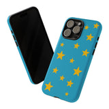 Midnight Sparkle Stars Phone Case | Protective Sparkling Phone Cover