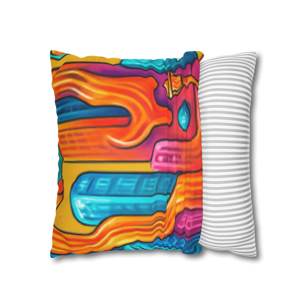 Modern Geometric Cozy Home Decor Pillowcase | Square Cushion Cover
