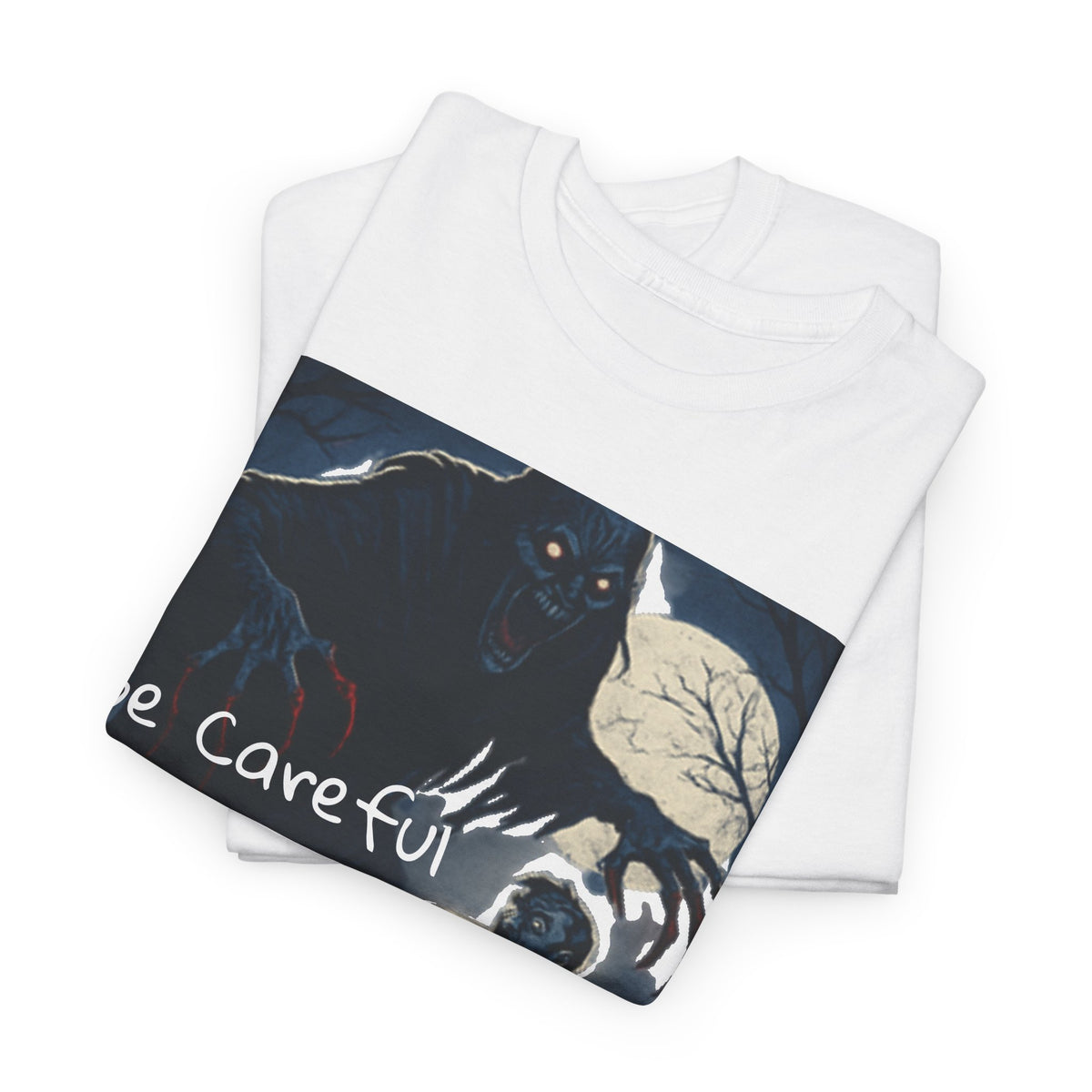 Adult Haunted House Scary Costume Party Tee — Spooky T-Shirt