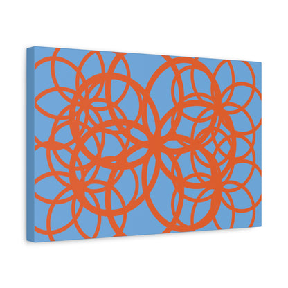 Abstract Canvas Wall Art – Cool Shapes Modern Geometric Decor