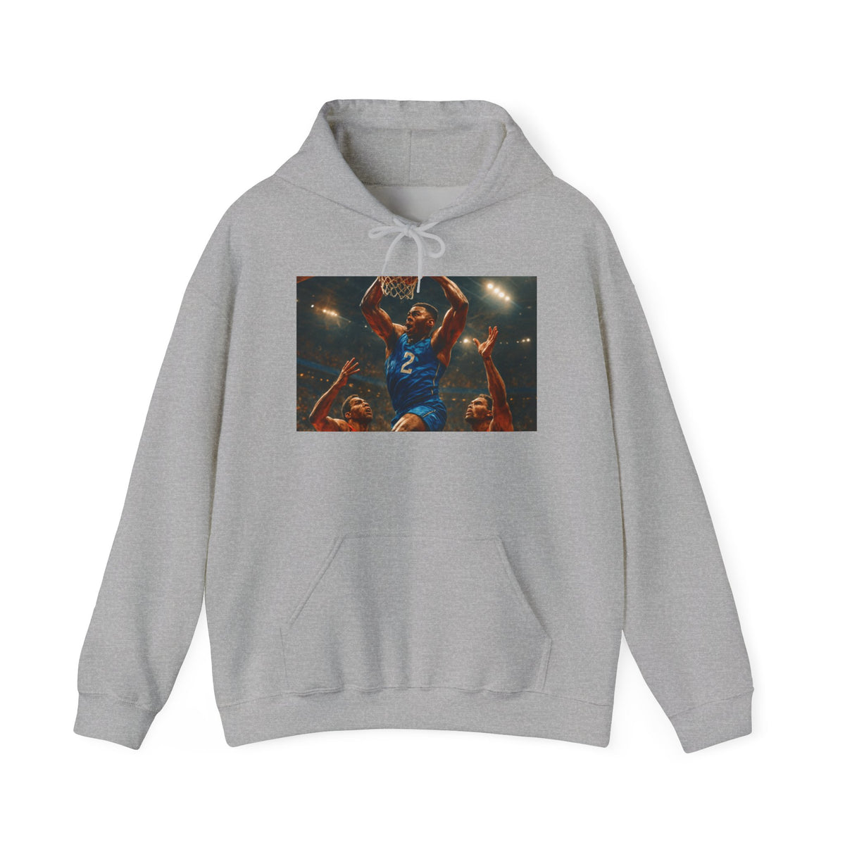 Basketball Fans Pullover Hoodie