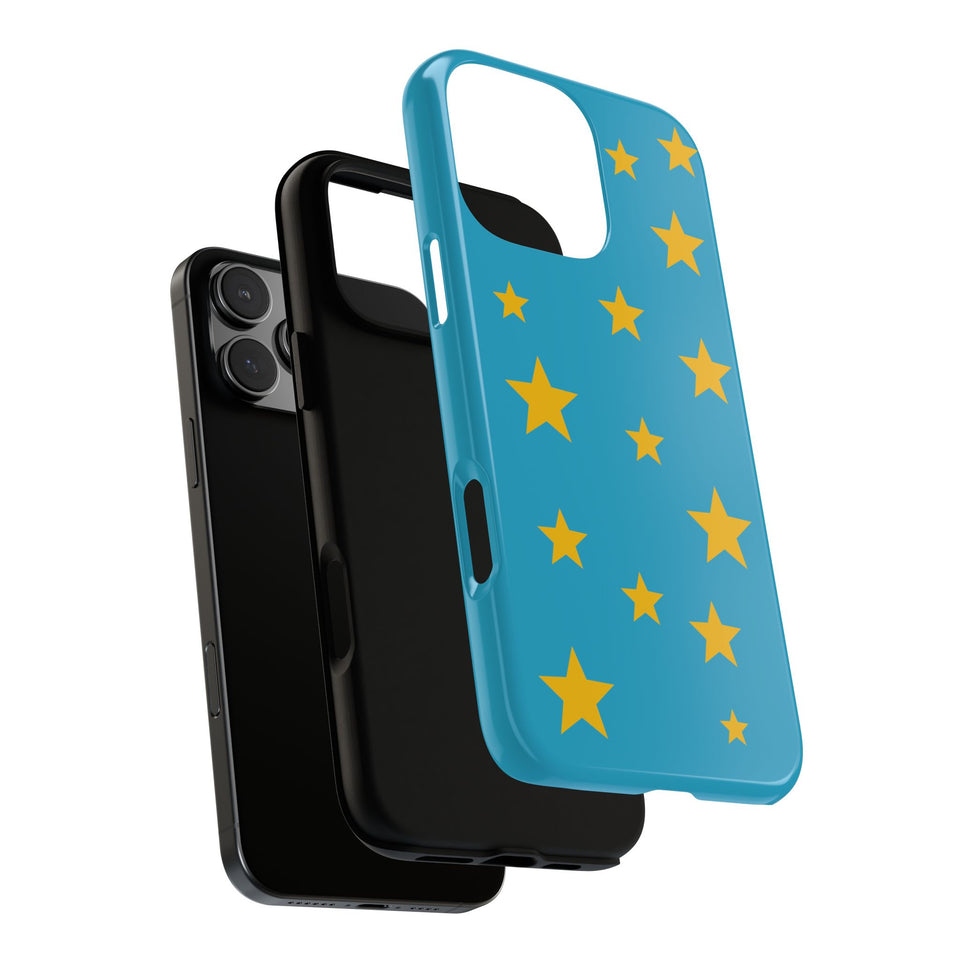 Midnight Sparkle Stars Phone Case | Protective Sparkling Phone Cover