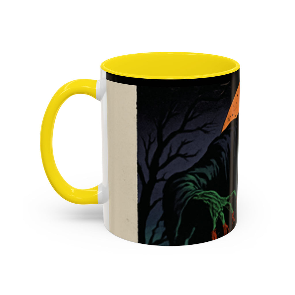 Spooky Goule Accent Coffee Mug — Cozy October Autumn Vibes (11/15oz)