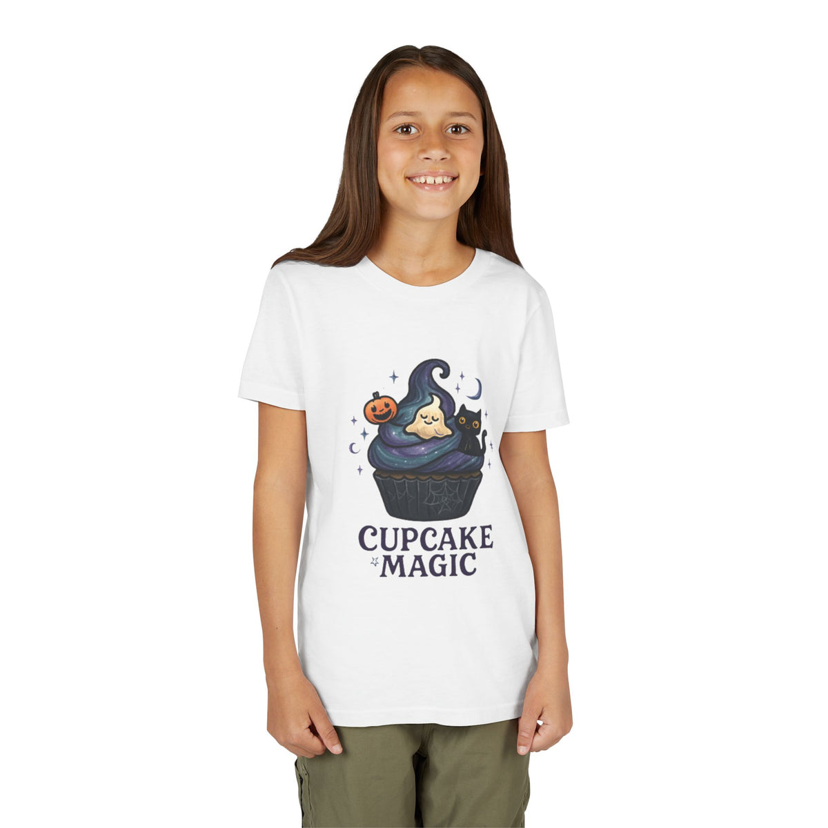Cupcake Magic Youth Halloween T-Shirt