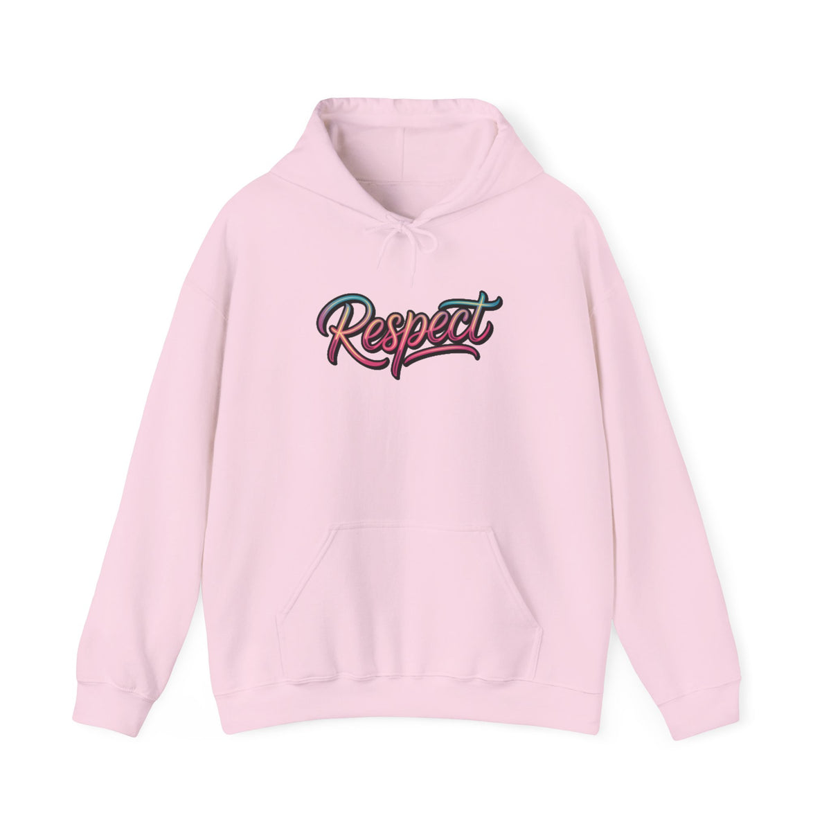 Respect Is Earned Hoodie — Retro Script Motivational Sweatshirt