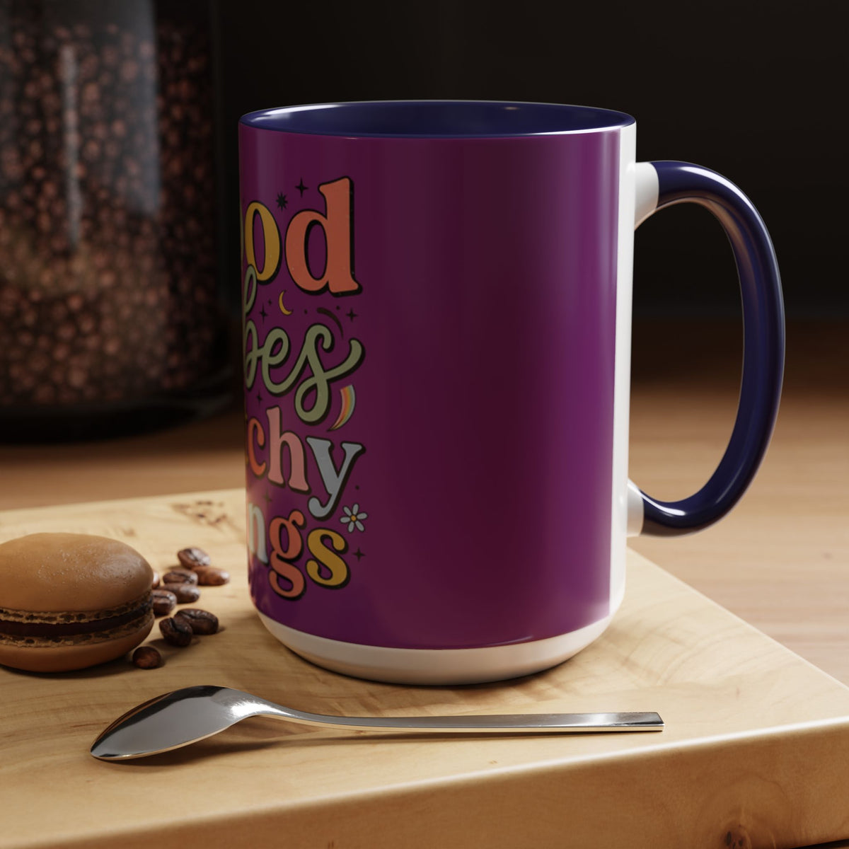good vibes witchy things coffee mug