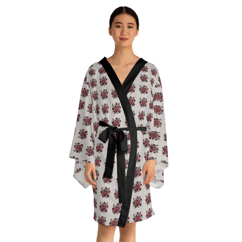 Kimono Bath Robe Long Sleeve Kimono Robe | Kimono Robe