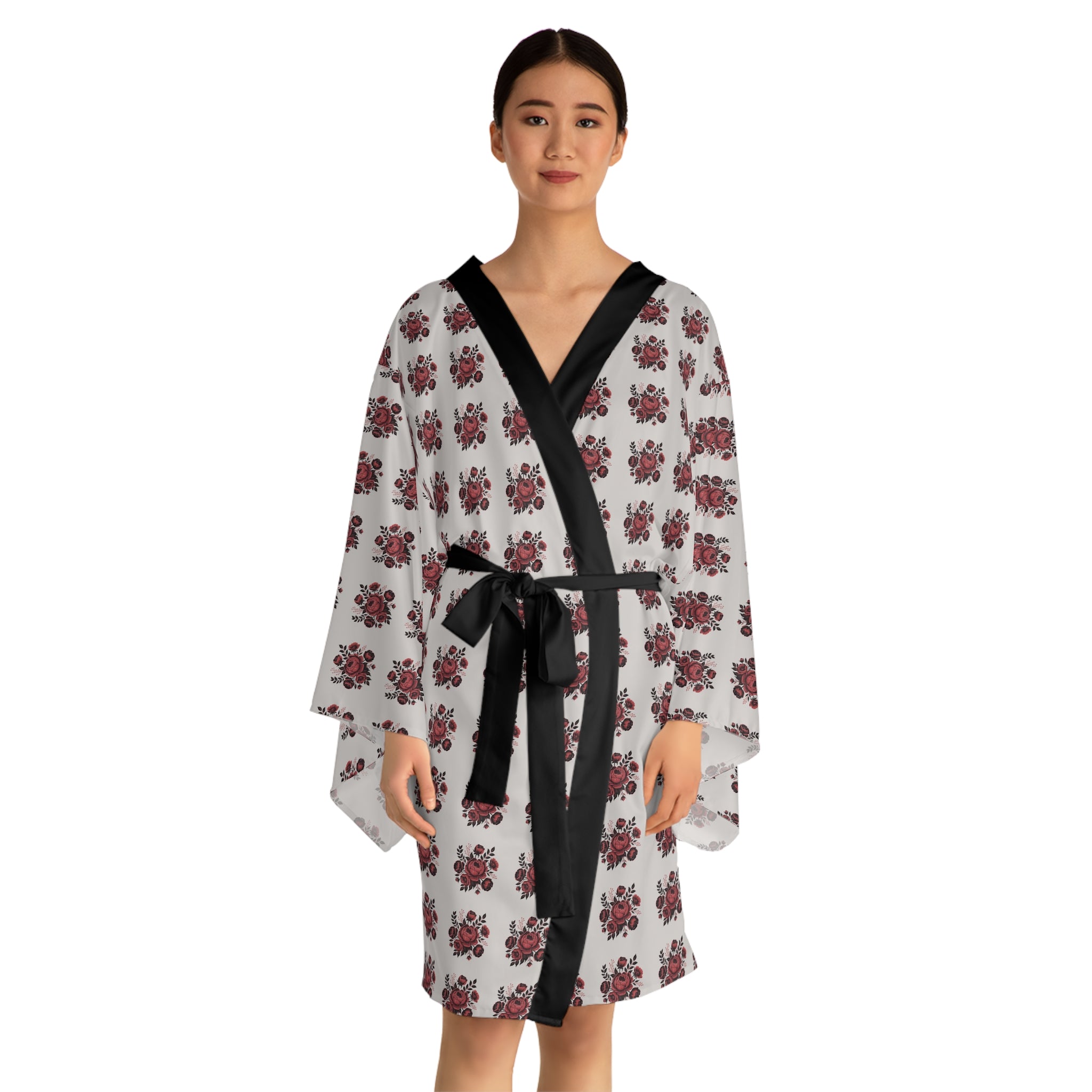 Kimono Bath Robe Long Sleeve Kimono Robe | Kimono Robe