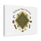 Embrace Your Journey Wall Art — Spiritual Mandala Canvas
