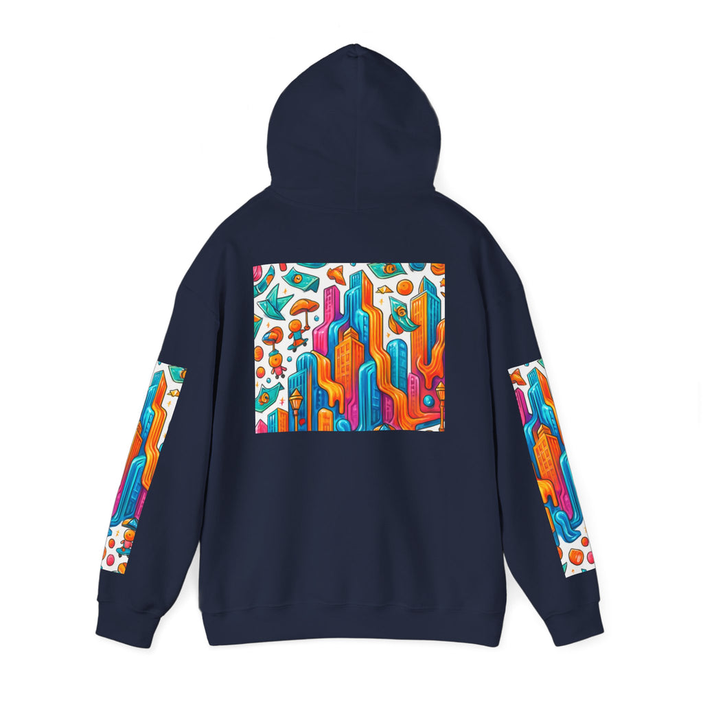 Designed Hooded Sweatshirt, Graphic Hoodie, Cozy Pullover, Men's/Women's Winter Clothing, Gift for Him/Her