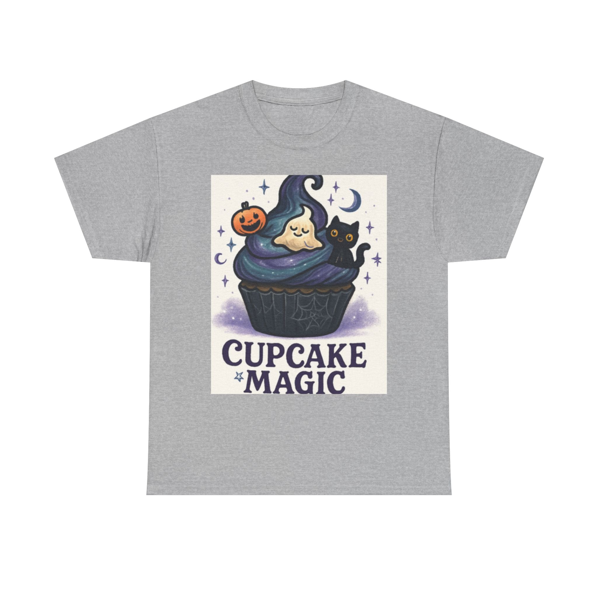 Spooky Scary Cupcake T-Shirt | Cute Halloween Tee