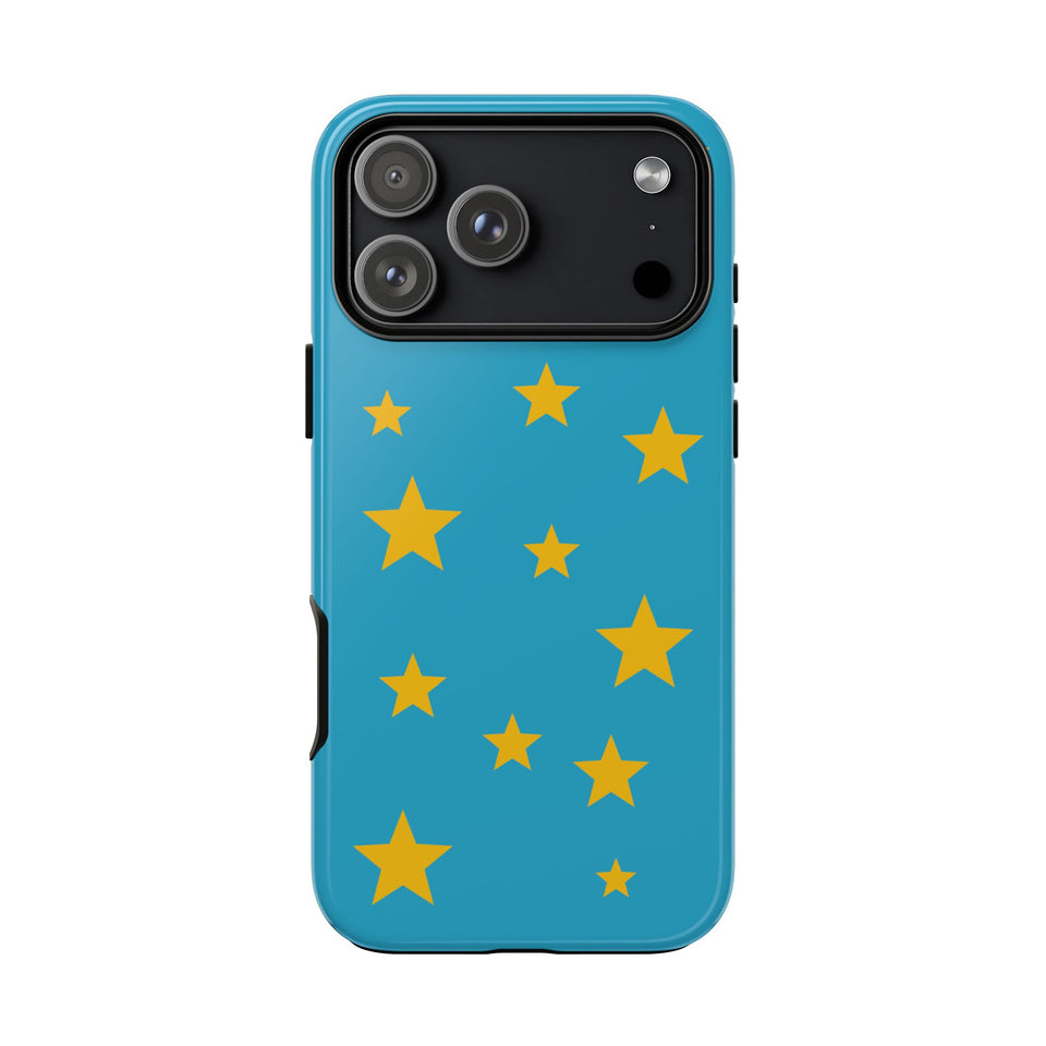 Midnight Sparkle Stars Phone Case | Protective Sparkling Phone Cover