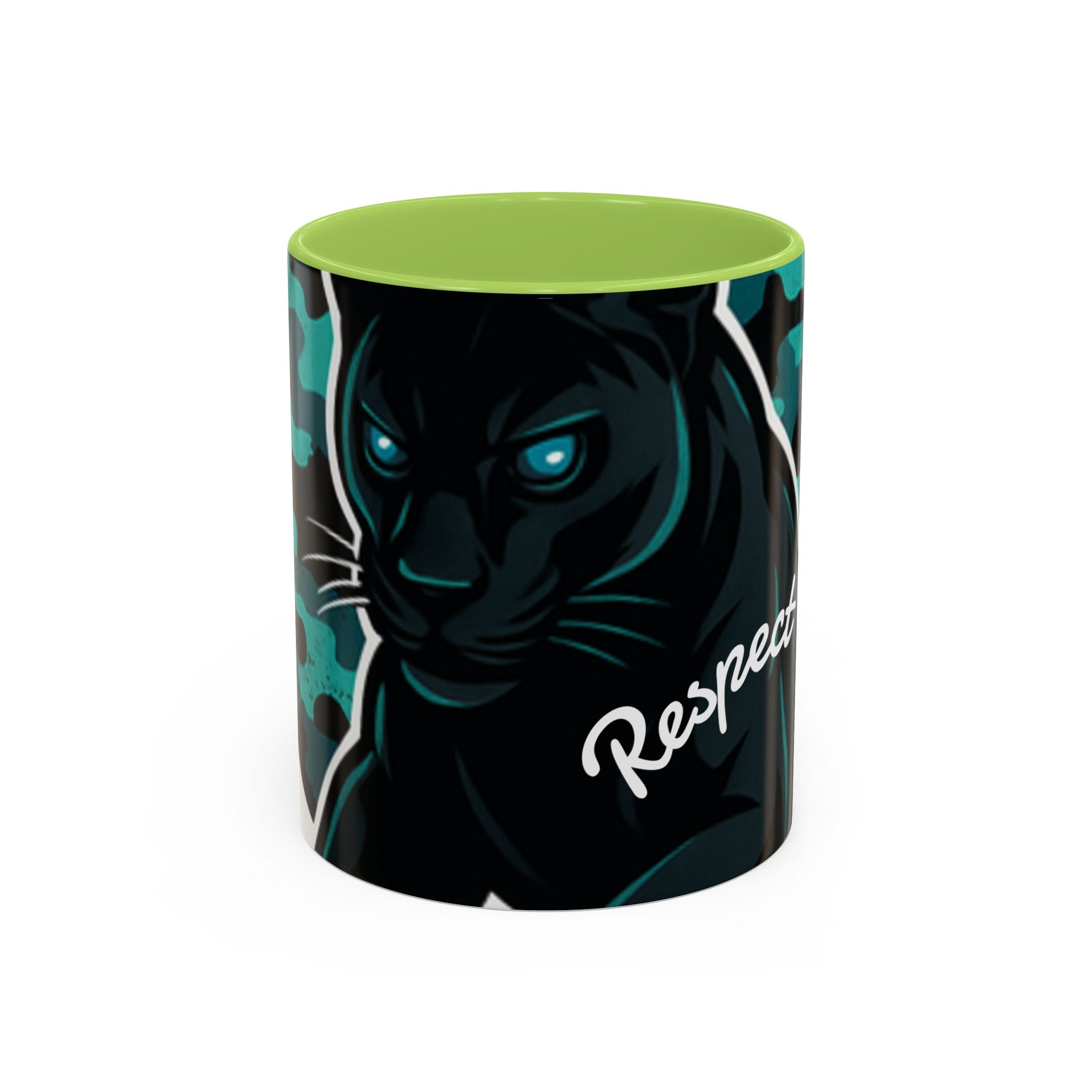 Panther Coffee Mug, Gift for Soccer Mom, Mother's Day Mug, animal lover Mom Gift, Coffee Mug for Mom, Mug Gift for Her, Ceramic Mug with