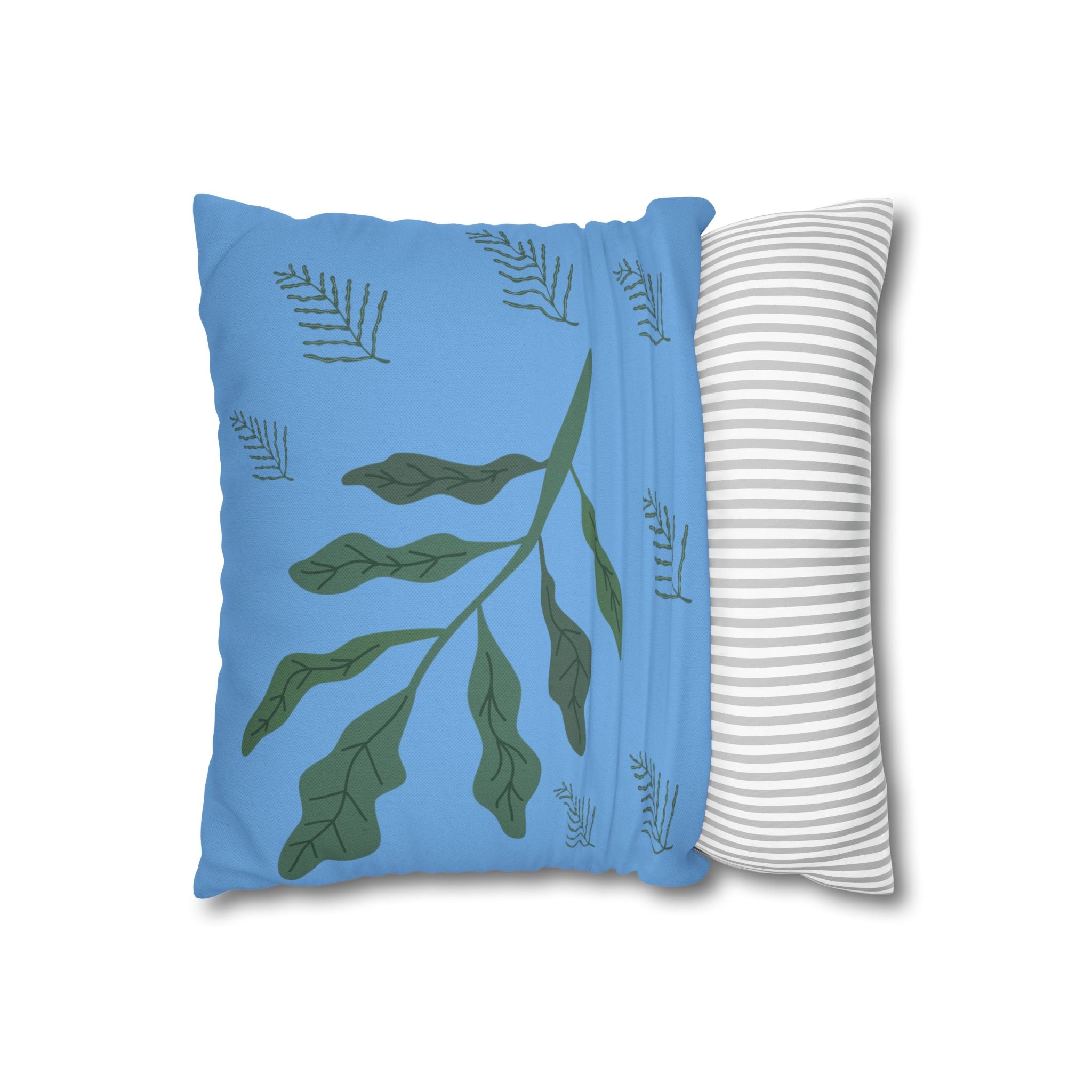 Vibrant Floral Square Pillowcase, Cozy Home Decor, Gift, Bedroom Accent, Spring Interior, Flower Cushion Cover