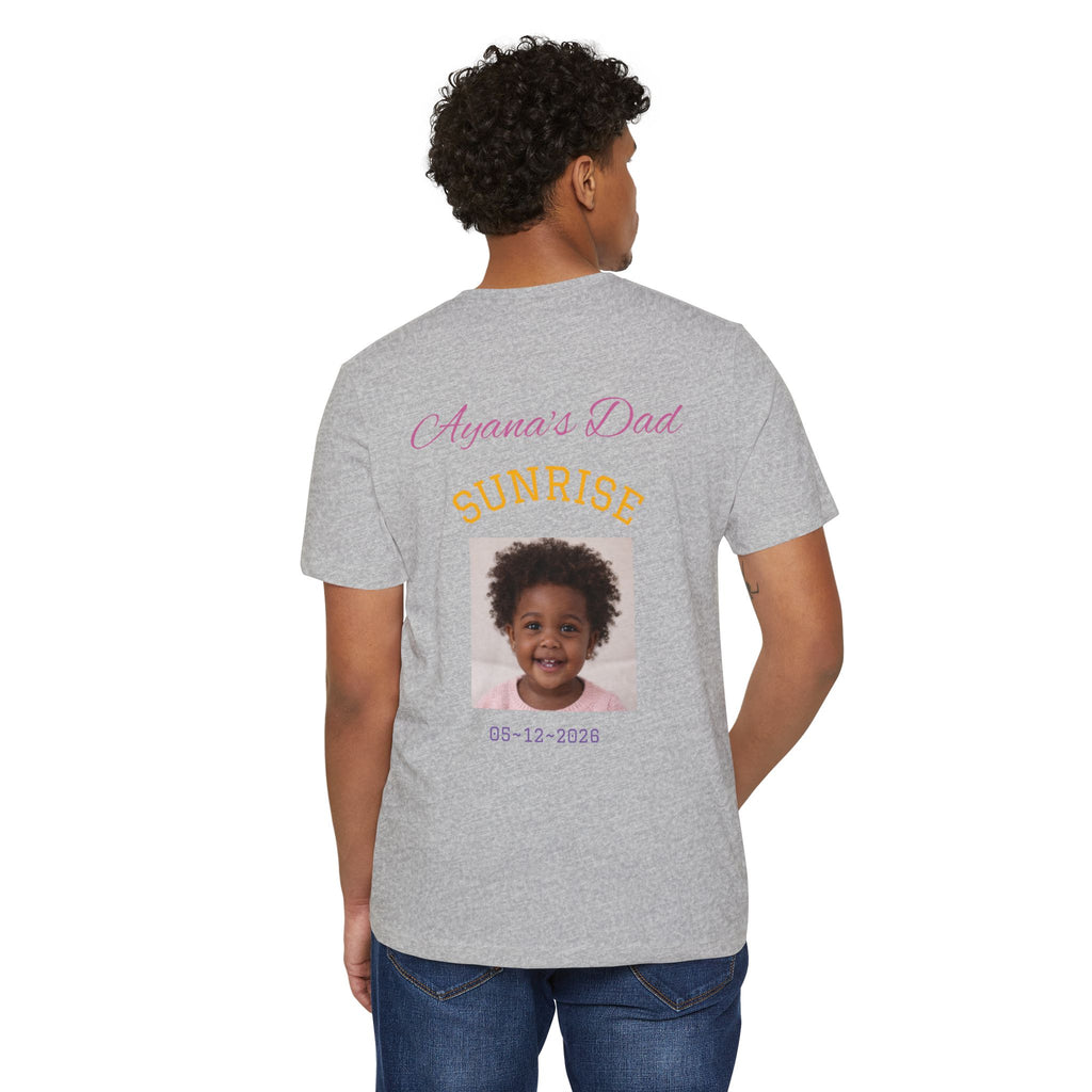 Personal Newborn Announcement T-Shirt | Nursery Moon Infant Illustration