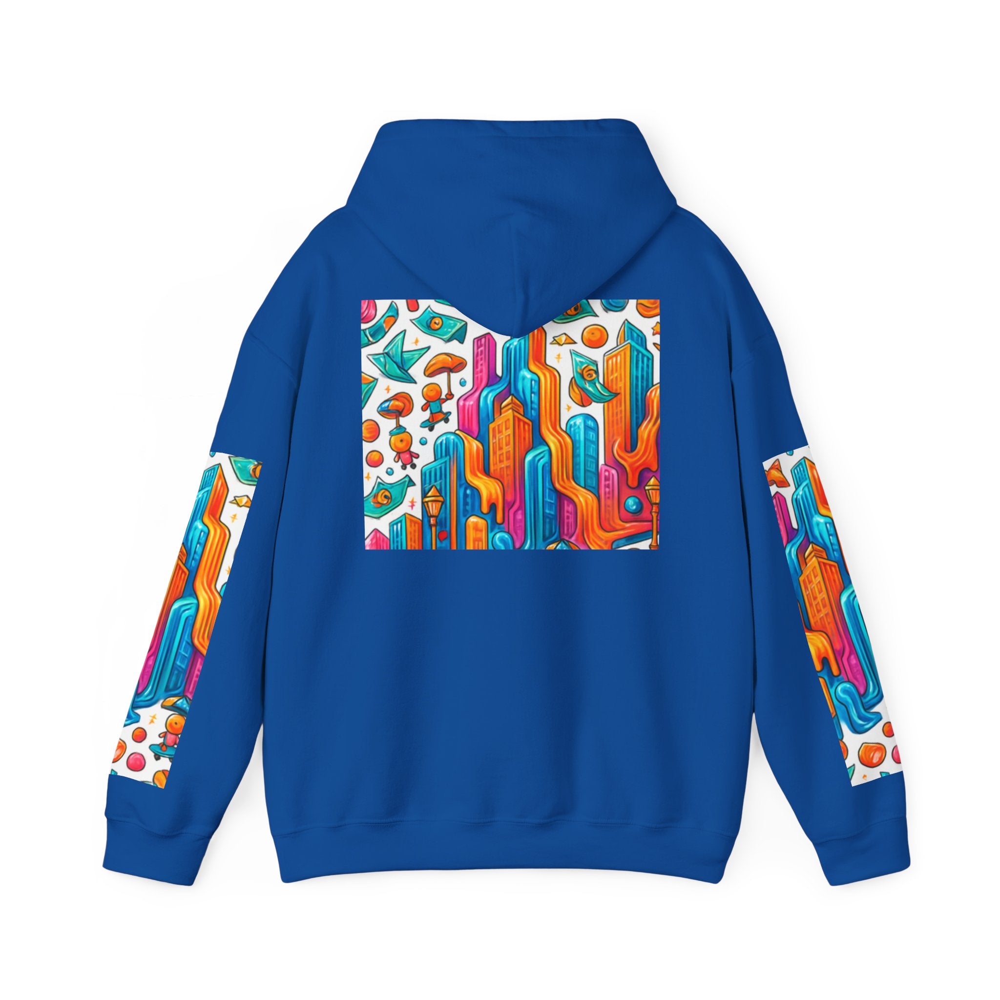 Designed Hooded Sweatshirt, Graphic Hoodie, Cozy Pullover, Men's/Women's Winter Clothing, Gift for Him/Her