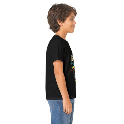 Schoolbell Rocks kids graphic T-shirt for school days