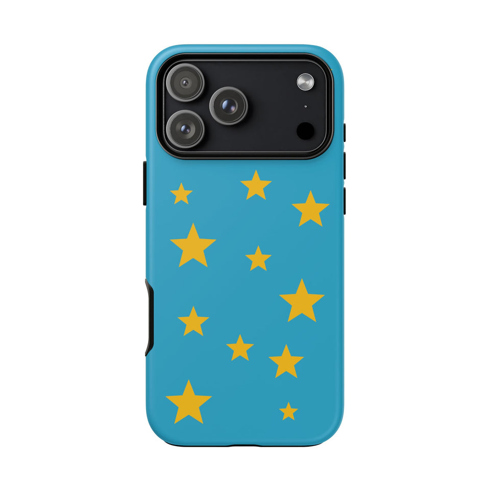 Midnight Sparkle Stars Phone Case | Protective Sparkling Phone Cover