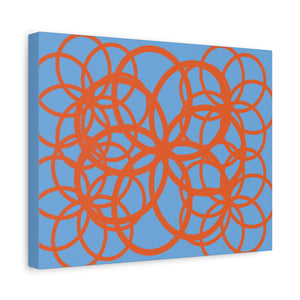 Abstract Canvas Wall Art – Cool Shapes Modern Geometric Decor