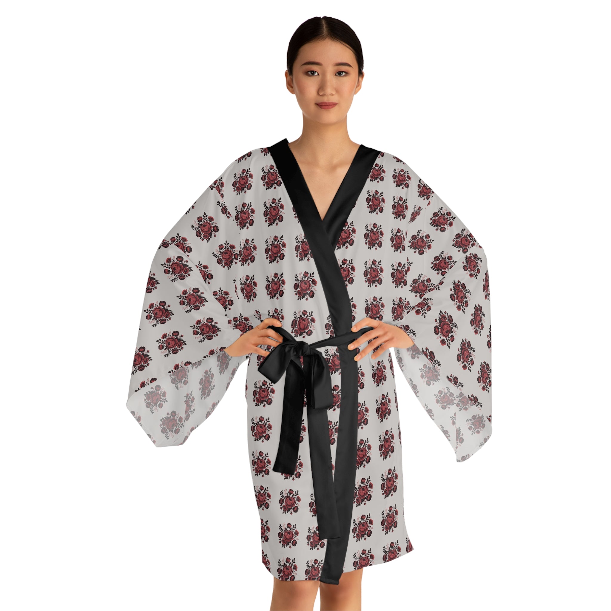 Kimono Bath Robe Long Sleeve Kimono Robe | Kimono Robe