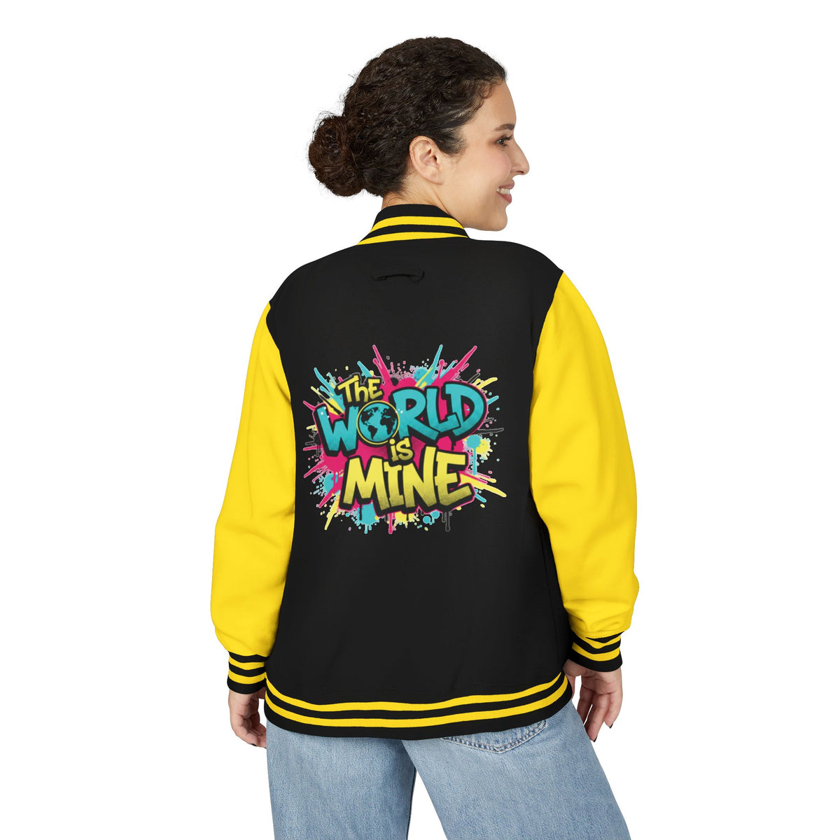 The World Is Mine Letterman Jacket