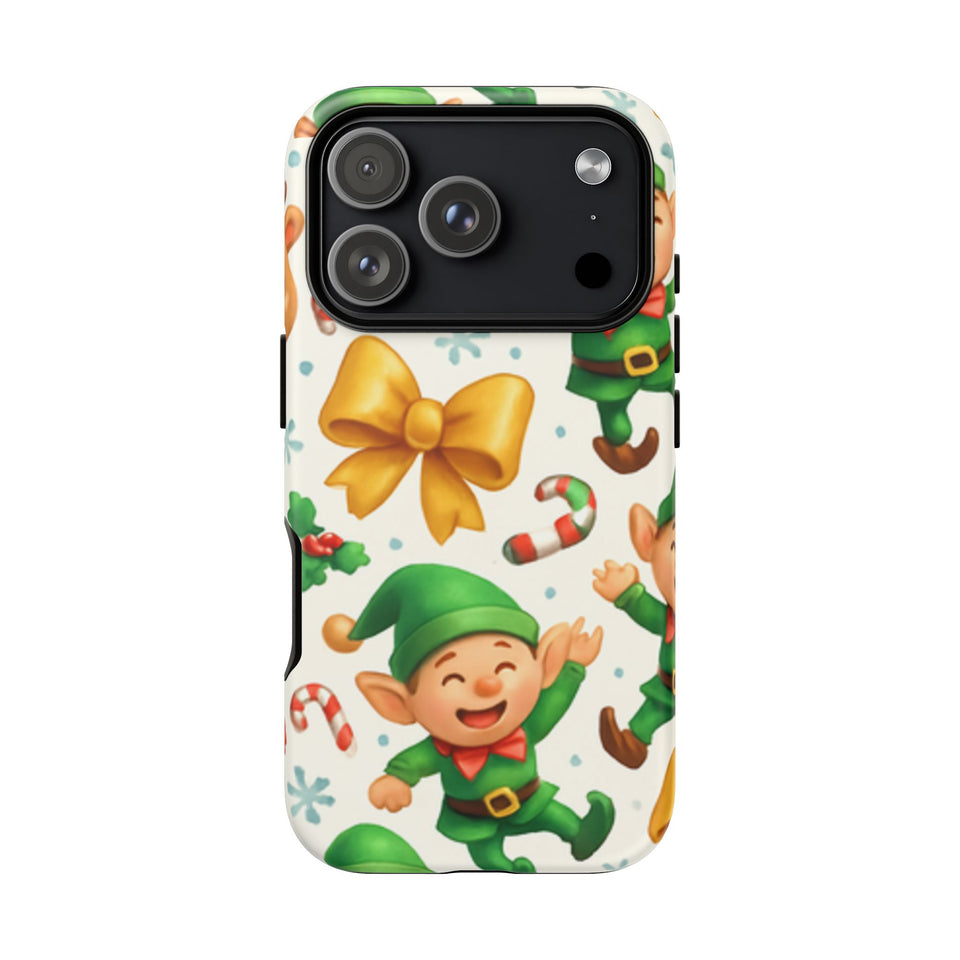 Lil Elf Tough Cases iPhone Cover, Trendy Protective Phone Shell, Stylish Hard Shell Case, Unique Smartphone Cover