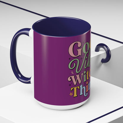 good vibes witchy things coffee mug