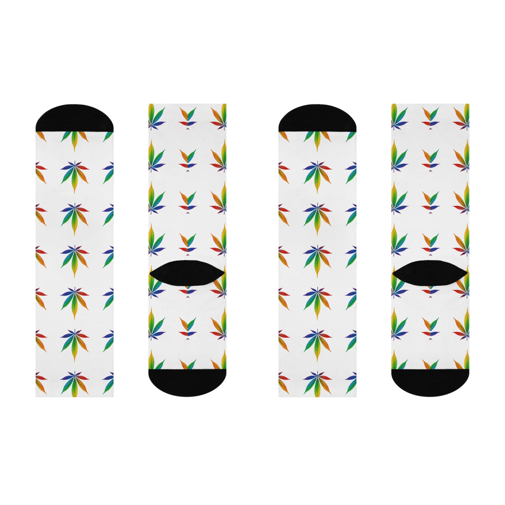 Mary Jane Cushion Crew Socks | Mary Jane Floral Crew Socks