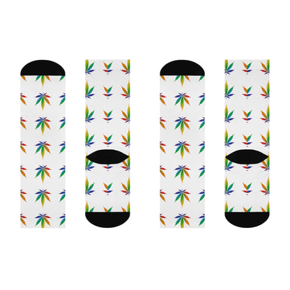 Mary Jane Cushion Crew Socks | Mary Jane Floral Crew Socks