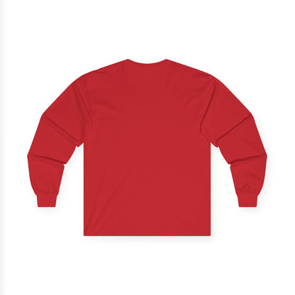 Long Sleeve Tee — Neon City Red Sports Car Streetwear