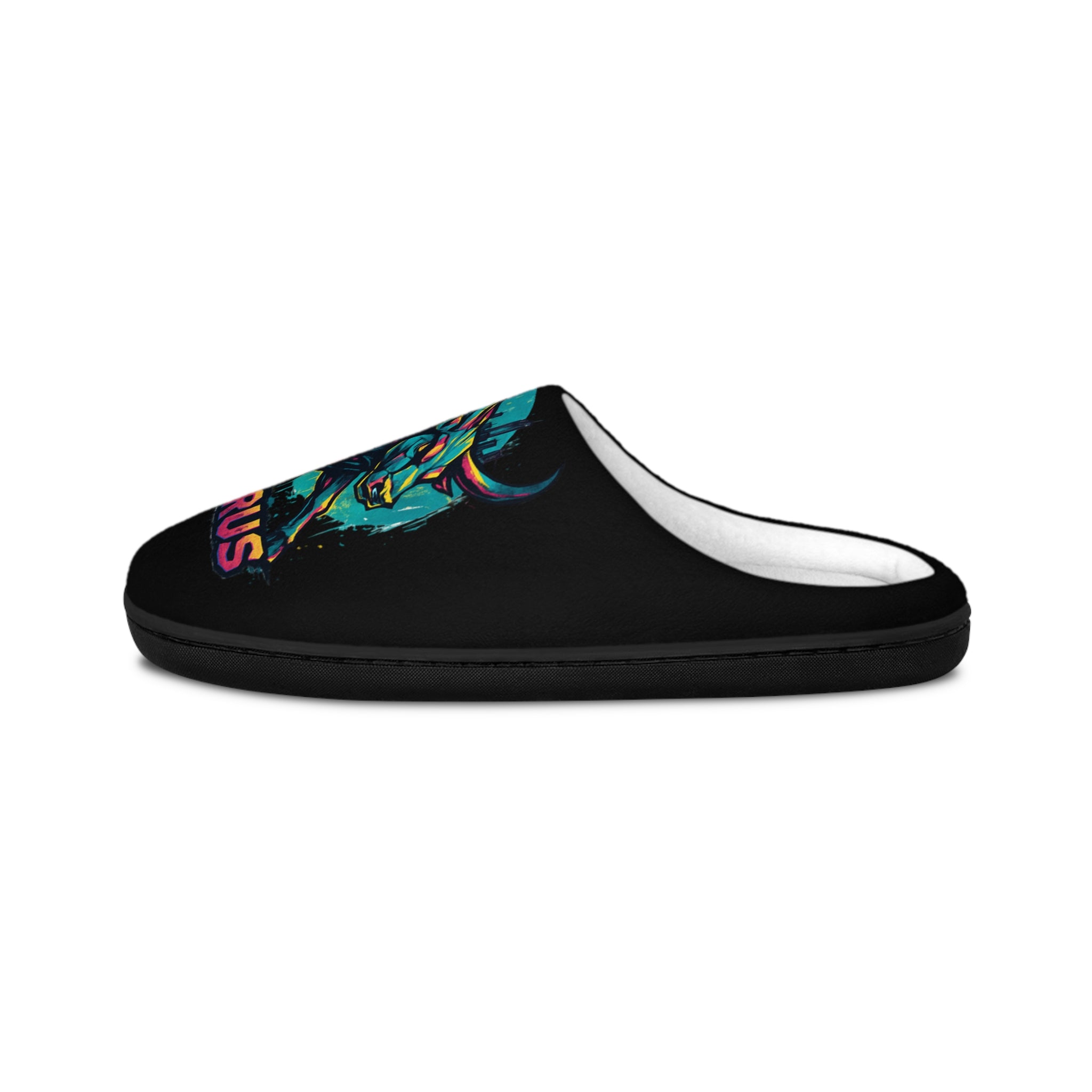 Taurus Zodiac Bull Indoor Slippers | Taurus Sign Slippers