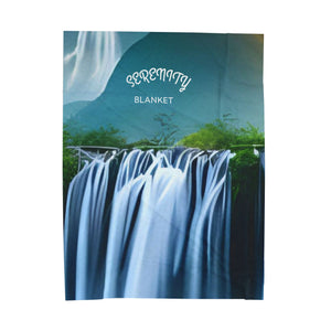 Serenity Blanket, Cozy Throw, Home Decor Gift, Soft Fabric, Relaxation Blanket, All Occasions Blanket