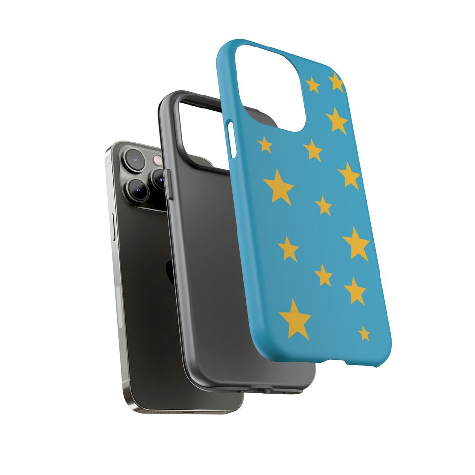 Midnight Sparkle Stars Phone Case | Protective Sparkling Phone Cover