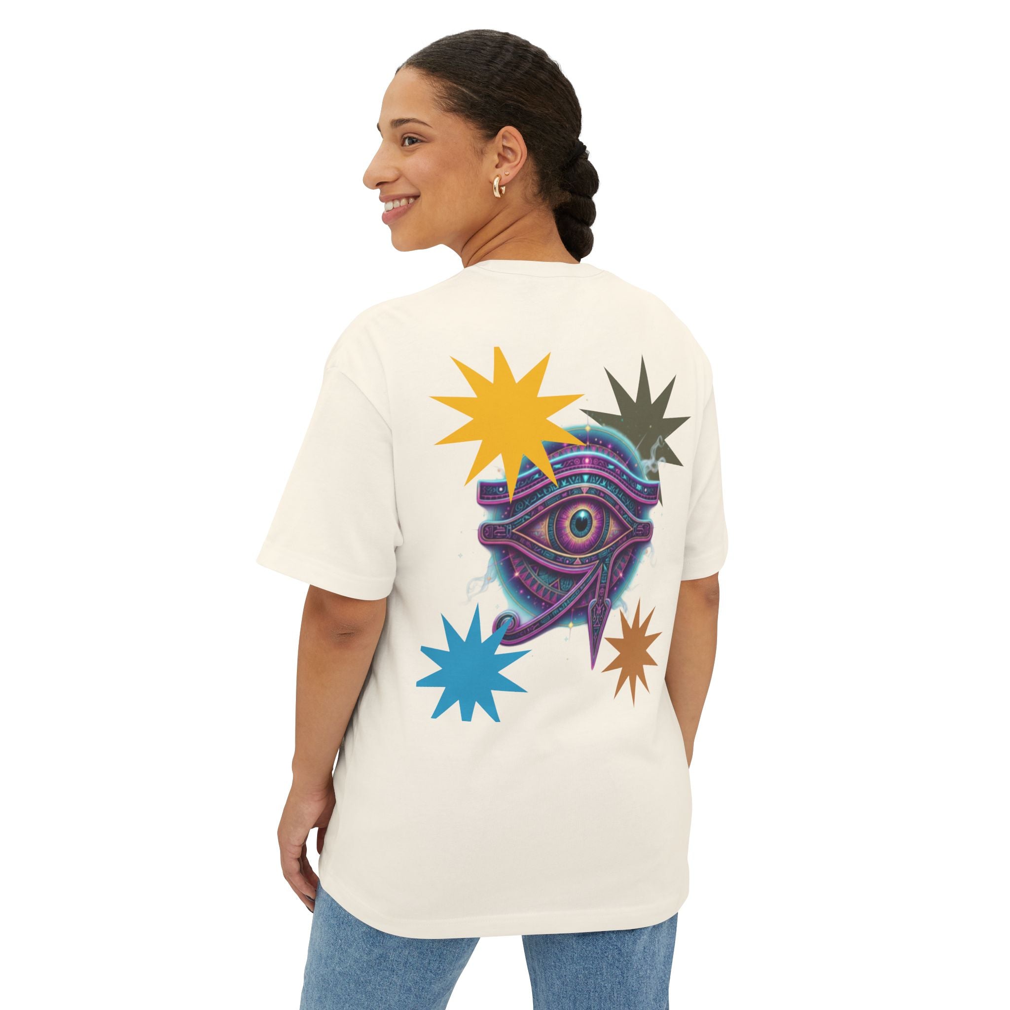 Casual Streetwear Graphic Oversized Boxy Tee