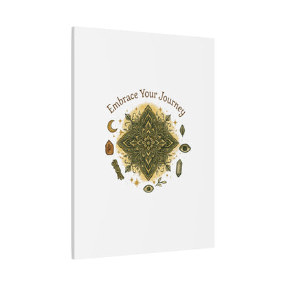 Embrace Your Journey Wall Art — Spiritual Mandala Canvas