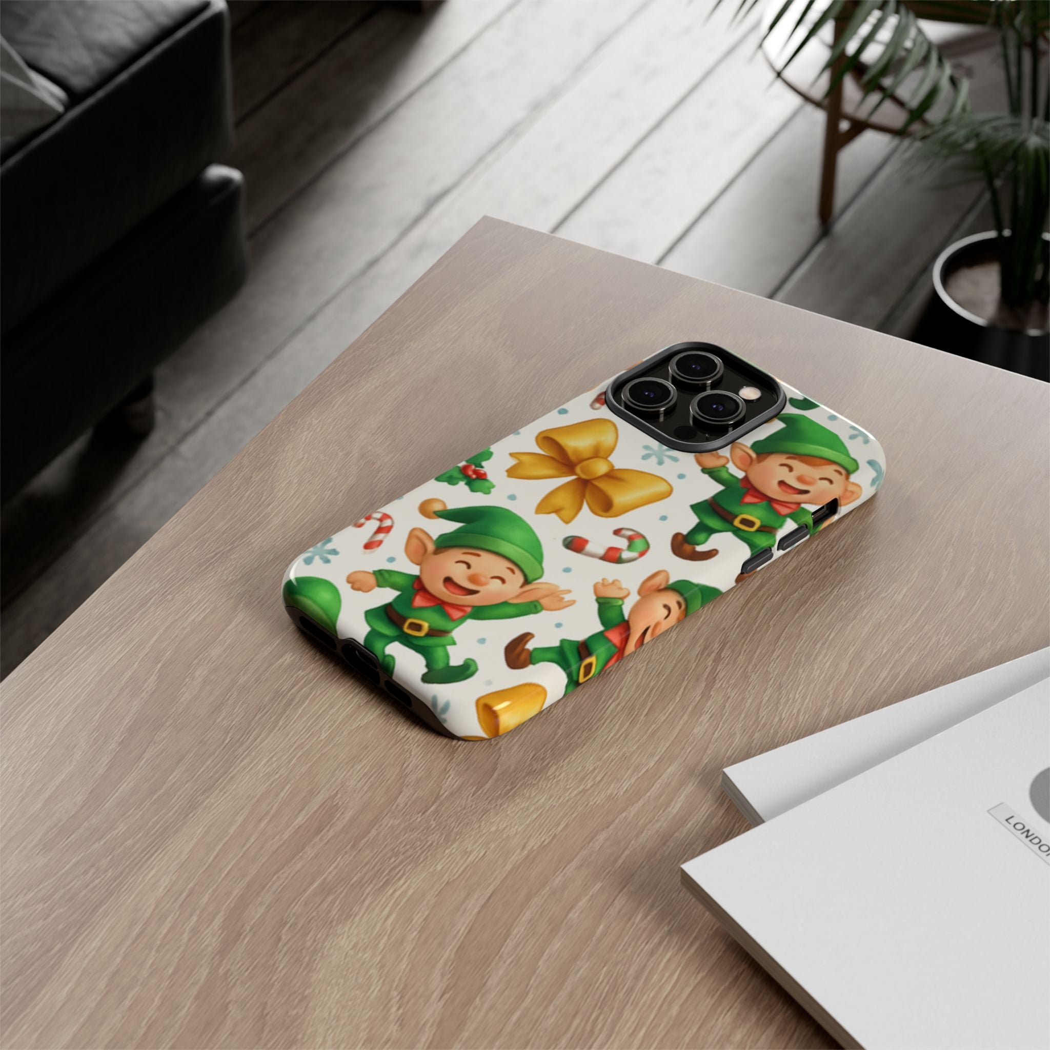 Lil Elf Tough Cases iPhone Cover, Trendy Protective Phone Shell, Stylish Hard Shell Case, Unique Smartphone Cover