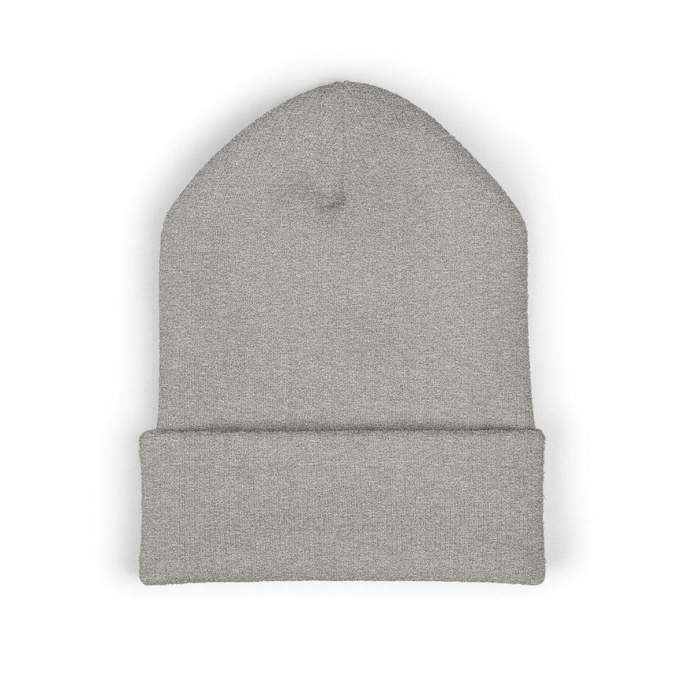 Taurus Beanie – Embroidered Floral Zodiac Winter Hat