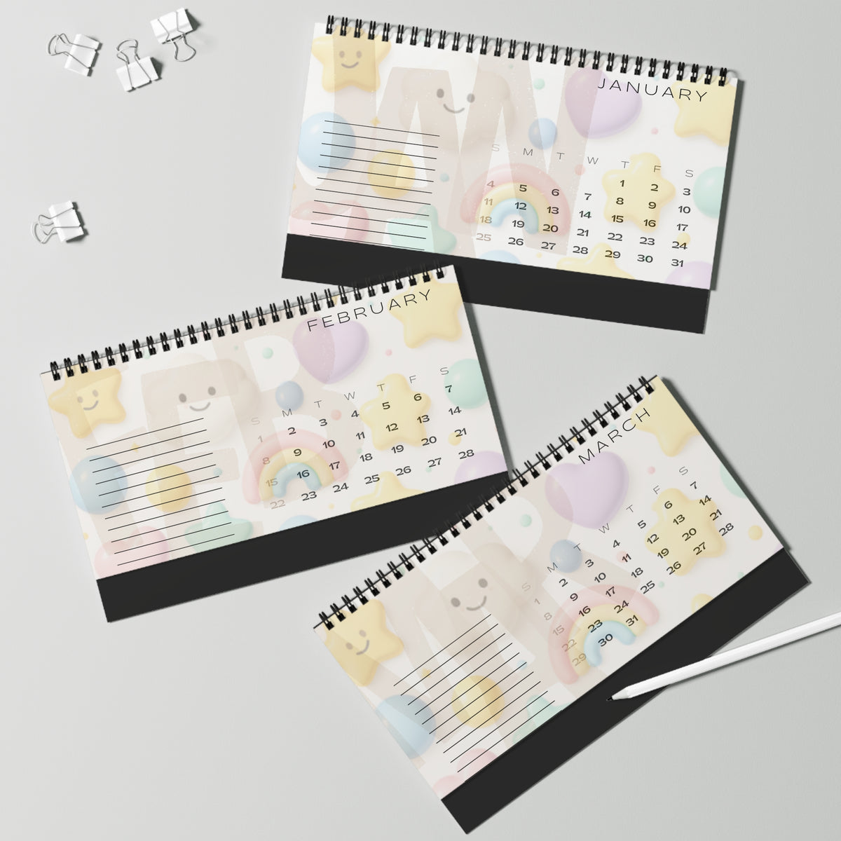 Desktop Calendar — Mommy&