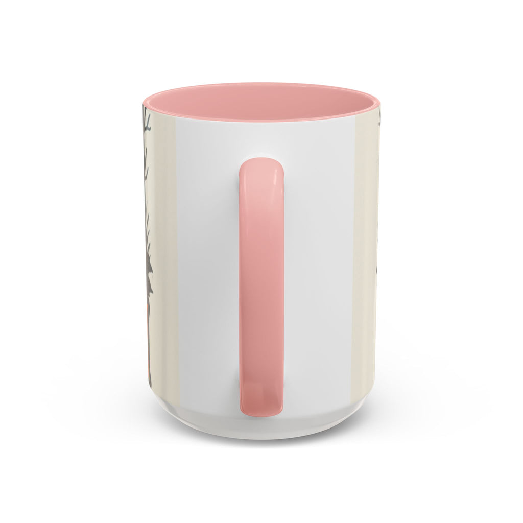 Spooky Cozy October Accent Coffee Mug — Autumn Vibe Ceramic (11/15 oz)