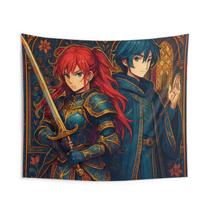 Fantasy Themed Wall Tapestries, Gamer Gift, Cozy Home Decor, Gaming Room Wall Hanging, Magical Tapestry - Indoor Wall Tapestries.