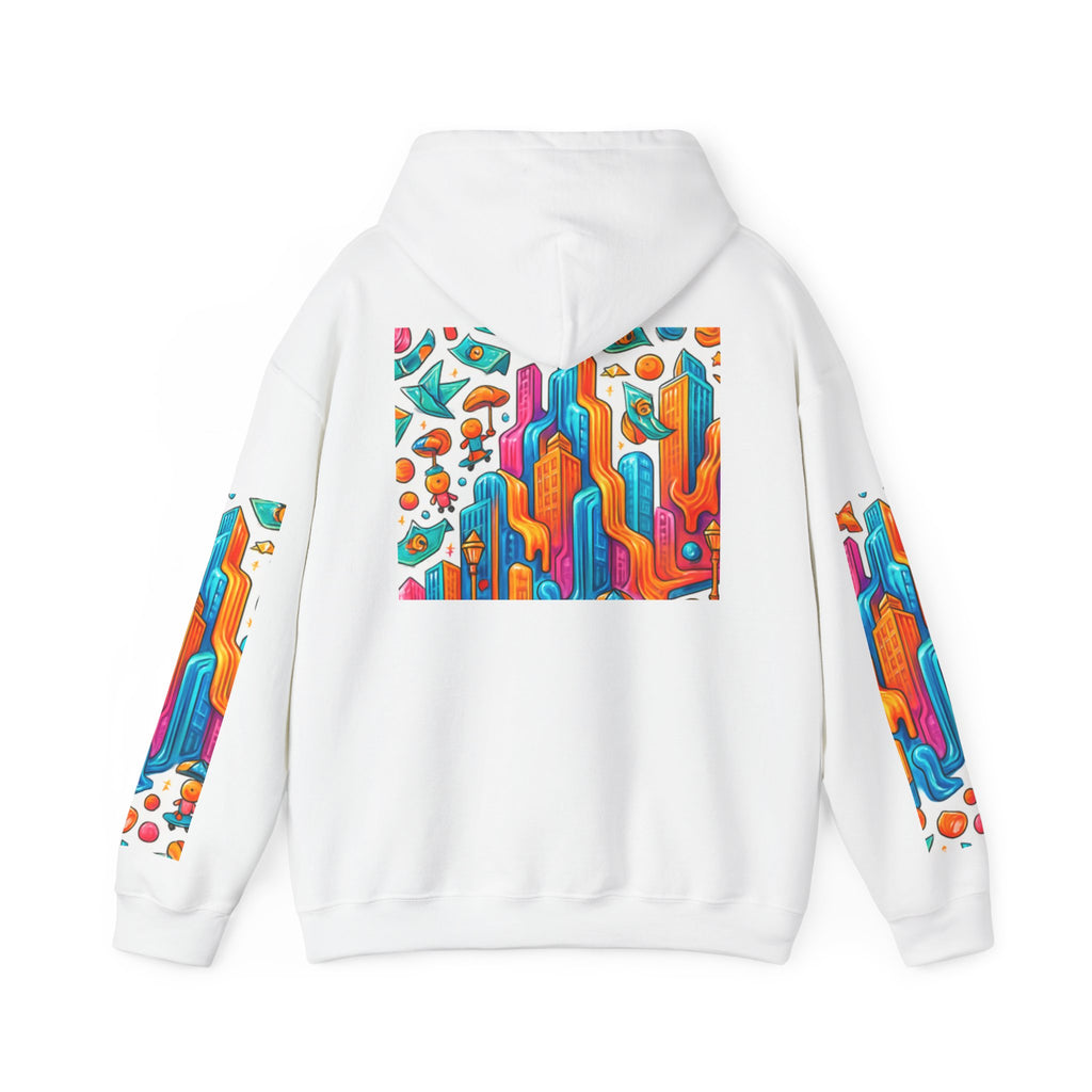 Designed Hooded Sweatshirt, Graphic Hoodie, Cozy Pullover, Men's/Women's Winter Clothing, Gift for Him/Her