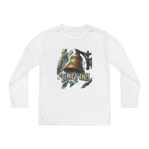 Times In!! Youth Long Sleeve Tee — Vintage Bell Graphic