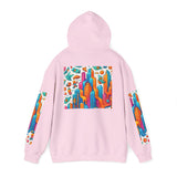 Designed Hooded Sweatshirt, Graphic Hoodie, Cozy Pullover, Men's/Women's Winter Clothing, Gift for Him/Her