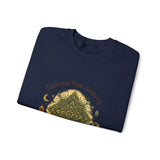 Embrace Your Journey Mandala Crewneck Sweatshirt | Boho Spiritual Meditation