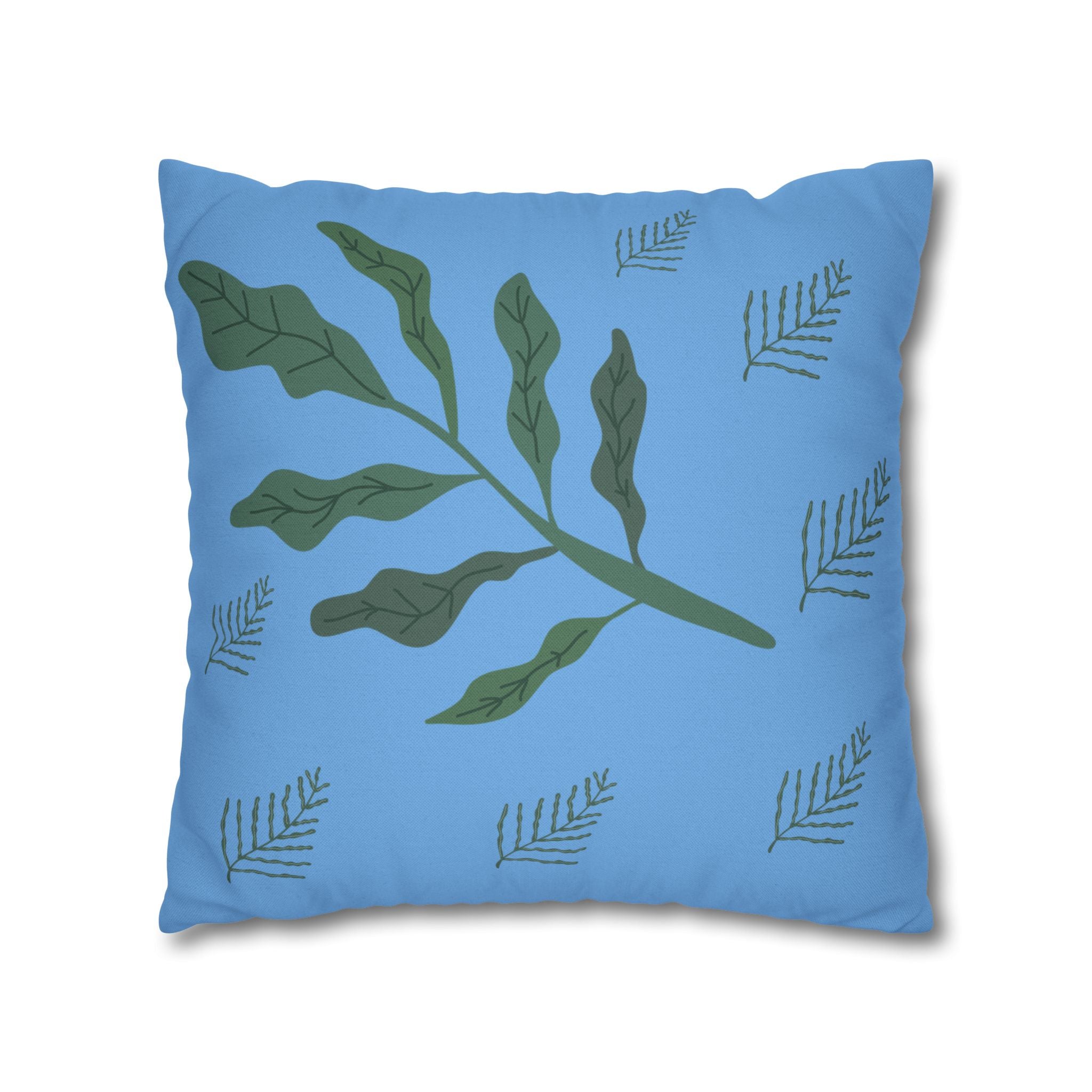 Vibrant Floral Square Pillowcase, Cozy Home Decor, Gift, Bedroom Accent, Spring Interior, Flower Cushion Cover