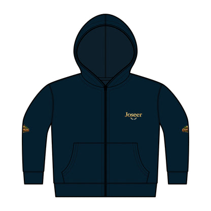 Personalized Toddler Zip Hoodie — Cozy Fleece Jacket