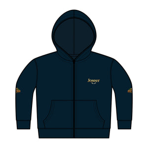 Personalized Toddler Zip Hoodie — Cozy Fleece Jacket