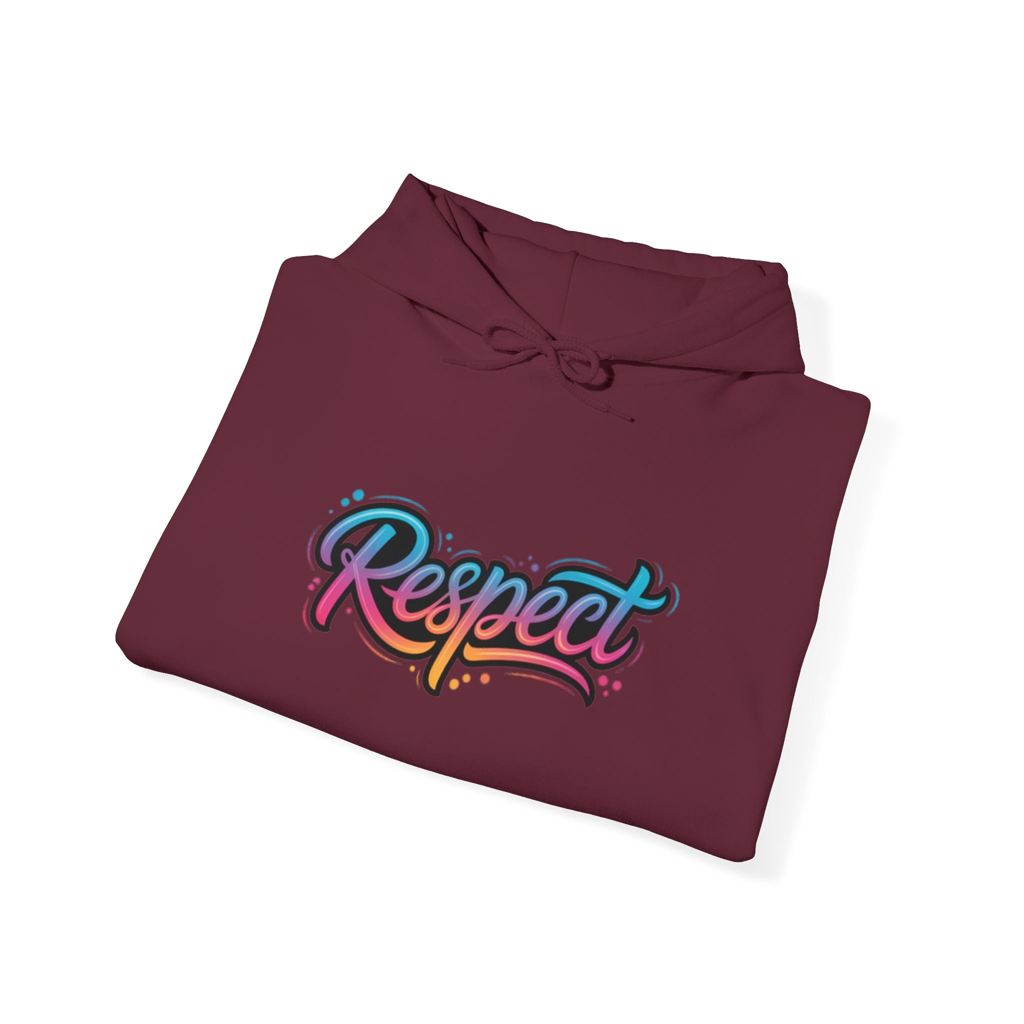 Respect Is Earned hoodie | Script varsity style sweatshirt