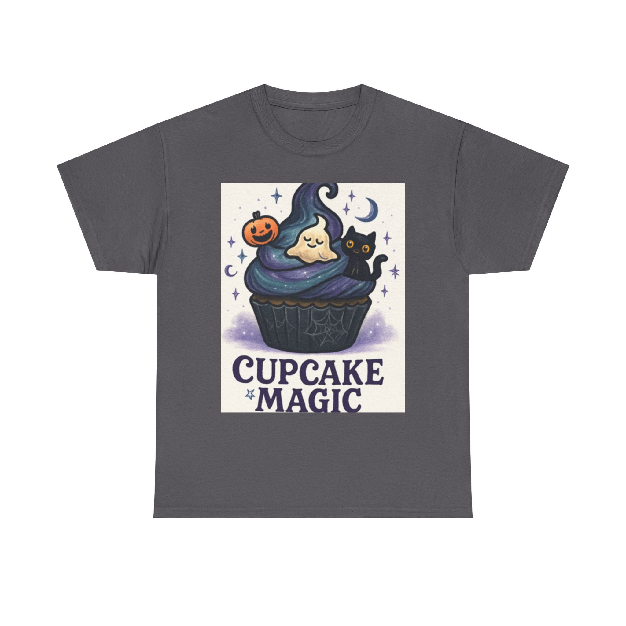 Spooky Scary Cupcake T-Shirt | Cute Halloween Tee